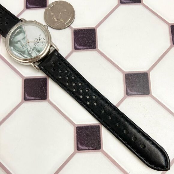 Vintage 2001 Valdawn x EPE Elvis Presley Musical Watch Plays “Love Me Tender” - Picture 13 of 16